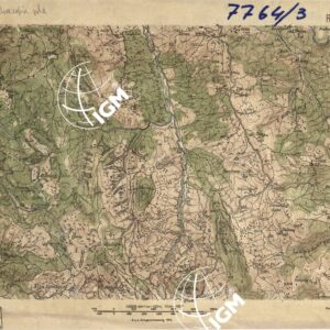 VALONA E CORSO DEL VOJUSA - FOGLIO 7764'3