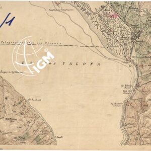 VALONA E CORSO DEL VOJUSA - FOGLIO 7863'1