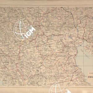 CARTA COROGRAFICA DELLA FRONTE BALCANICA