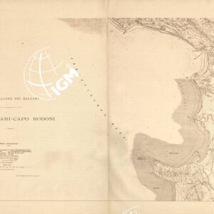 ZONA DI SCUTARI CAPO RODONI - FOGLIO SUD