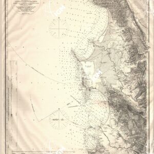 CARTA IDROGRAFICA DELL'ALBANIA - FOGLIO 27 - DURAZZO