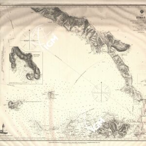 CARTA IDROGRAFICA DELL'ALBANIA - FOGLIO 30 - KIMARA