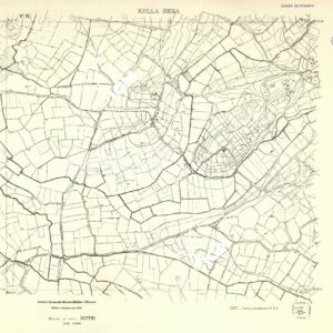 ALBANIA RILIEVI S.A.R.A. - FOGLIO IX - KULLA REZA