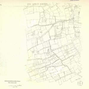 ALBANIA RILIEVI S.A.R.A. - FOGLIO X - SUD OVEST SUKTHY