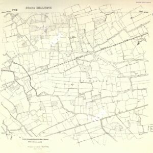 ALBANIA RILIEVI S.A.R.A. - FOGLIO XIII - STANA SHALMONE