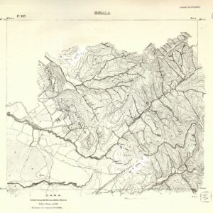 ALBANIA RILIEVI S.A.R.A. - FOGLIO XVI - SHKALA