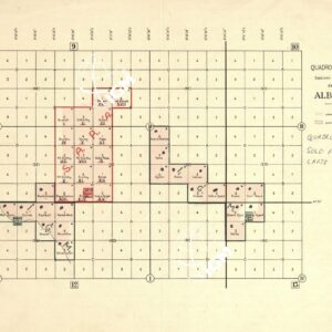 ALBANIA RILIEVI IGM - QUADRO D'UNIONE