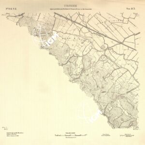 ALBANIA RILIEVI IGM - FOGLIO 9 II SE - URSHEK B3