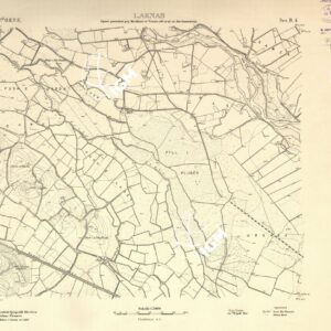 ALBANIA RILIEVI IGM - FOGLIO 9 II SE - LAKNAS B4