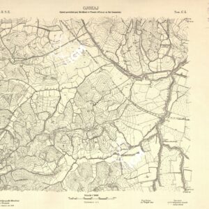 ALBANIA RILIEVI IGM - FOGLIO 9 II SE - GJOKAJ C4