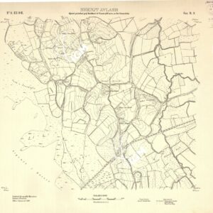 ALBANIA RILIEVI IGM - FOGLIO 9 III SE - SHENJT AVLASH B3