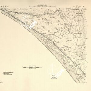 ALBANIA RILIEVI IGM - FOGLIO 12 IV NE - SHKOSET A3