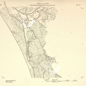 ALBANIA RILIEVI IGM - FOGLIO 12 IV NE - SHKALLNUER B1