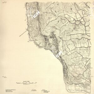 ALBANIA RILIEVI IGM - FOGLIO 12 IV NE - MAL I DURRESIT D4