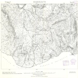 MINIERE SOLFIFERE DELLA SICILIA GRUPPO 7 SEZ 6 BORRAITI