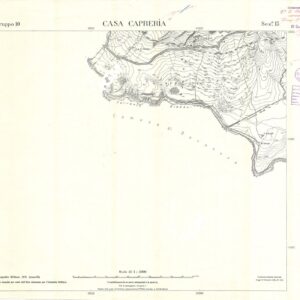 MINIERE SOLFIFERE DELLA SICILIA GRUPPO 10 SEZ 13 CASA CAPRERIA