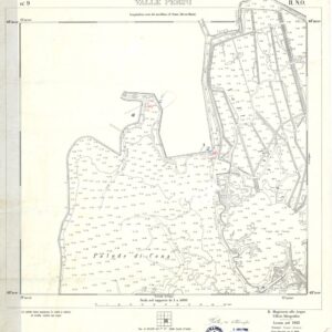 CARTA DELLA LAGUNA DI VENEZIA - FOGLIO 9 II NO - VALLE PERINI