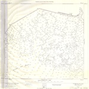 CARTA DELLA LAGUNA DI VENEZIA - FOGLIO 18 III SE - PAGLIAGA