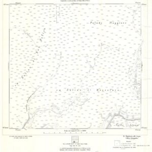 CARTA DELLA LAGUNA DI VENEZIA - FOGLIO 22 III SE - SALINE