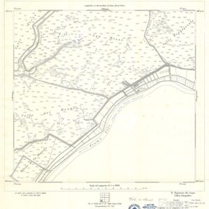 CARTA DELLA LAGUNA DI VENEZIA - FOGLIO 25 III SO - SAN MECEI