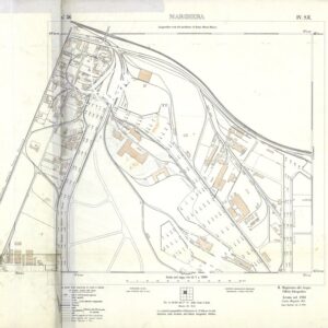 CARTA DELLA LAGUNA DI VENEZIA - FOGLIO 36 IV SE - MARGHERA