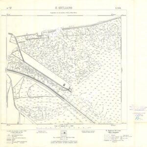 CARTA DELLA LAGUNA DI VENEZIA - FOGLIO 37 I SO - S. GIULIANO