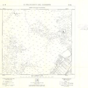 CARTA DELLA LAGUNA DI VENEZIA - FOGLIO 41 I SO - S. FRANCESCO DEL DESERTO