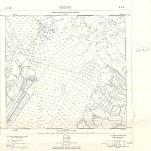 CARTA DELLA LAGUNA DI VENEZIA - FOGLIO 42 I SE - CREVAN