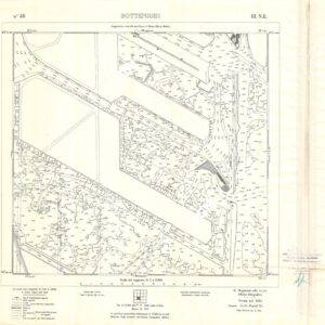 CARTA DELLA LAGUNA DI VENEZIA - FOGLIO 48 III NE - BOTTENIGHI