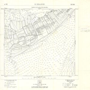 CARTA DELLA LAGUNA DI VENEZIA - FOGLIO 53 II NO - S. ERASMO