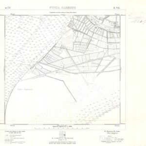CARTA DELLA LAGUNA DI VENEZIA - FOGLIO 54 II NE - PUNTA SABBIONI