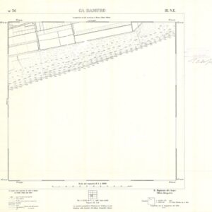 CARTA DELLA LAGUNA DI VENEZIA - FOGLIO 56 III NE - CA DAMURO