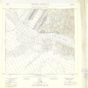CARTA DELLA LAGUNA DI VENEZIA - FOGLIO 60 II SE - VENEZIA GIUDECCA