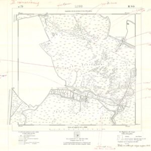 CARTA DELLA LAGUNA DI VENEZIA - FOGLIO 79 II NO - LUGO