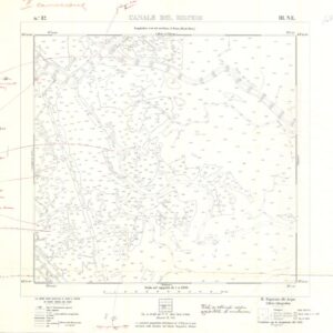 CARTA DELLA LAGUNA DI VENEZIA - FOGLIO 82 III NE - CANALE DEL RISCHIO