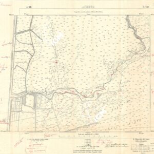 CARTA DELLA LAGUNA DI VENEZIA - FOGLIO 86 II SO - AVERTO
