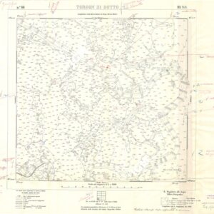 CARTA DELLA LAGUNA DI VENEZIA - FOGLIO 88 III SO - TORSON DI SOTTO