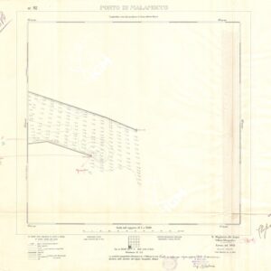 CARTA DELLA LAGUNA DI VENEZIA - FOGLIO 92 - PORTO DI MALAMOCCO