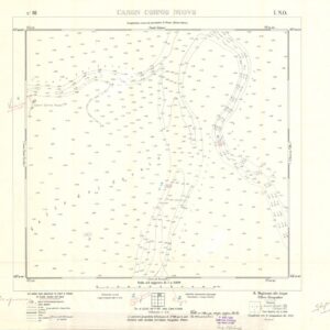 CARTA DELLA LAGUNA DI VENEZIA - FOGLIO 98 I NO - CASON CORNIO NUOVO