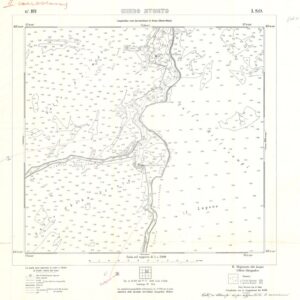 CARTA DELLA LAGUNA DI VENEZIA - FOGLIO 101 I SO - GHEBO STORTO