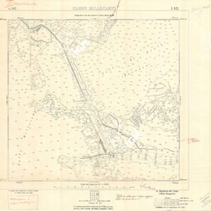 CARTA DELLA LAGUNA DI VENEZIA - FOGLIO 102 I SE - CASON MILLE CAMPI