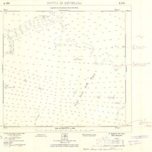 CARTA DELLA LAGUNA DI VENEZIA - FOGLIO 105 I SO - MOTTA DI BEVERARA