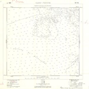 CARTA DELLA LAGUNA DI VENEZIA - FOGLIO 109 II NE - CASON PISCINE