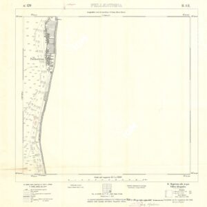 CARTA DELLA LAGUNA DI VENEZIA - FOGLIO 120 II SE - PELLESTRINA