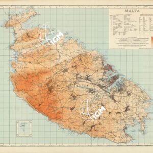 MALTA - COPIA A TINTE IPSOMETRICHE