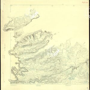 ISOLA DI MALTA - SEZIONE NO - ORIGINALI A COLORI SEPARATI - OROGRAFIA