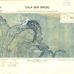 MALTA - ISOLA DI GOZO - FOGLIO IV - CALA SAN BIAGIO - ORIGINALI - PLANIMETRIA