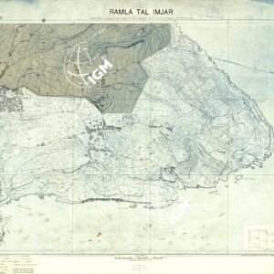 MALTA - ISOLA DI GOZO - FOGLIO V - RAMLA TAL IMJAR - ORIGINALI - PLANIMETRIA