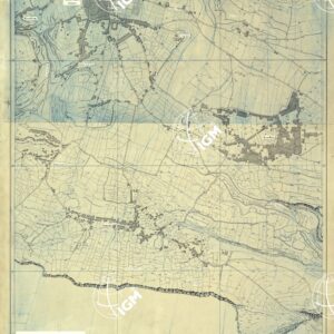 MALTA - ISOLA DI GOZO - FOGLIO VII - VITTORIA ( RABAT ) - ORIGINALI - PLANIMETRIA
