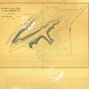 RILIEVO DELLA ZONA DI MAZZALUPETTO